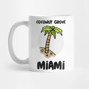 coconut grove miami Mug